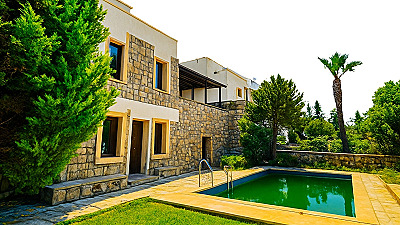 Seba Prestij Yalıkavak Gökçebel 5+1 Havuzlu Villa | Plaj Kullanımlı